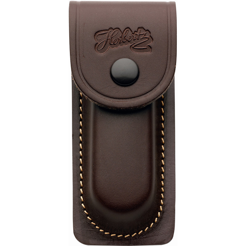 Herbertz Estojo de couro para Canivete 2653090, castanho, para 9cm