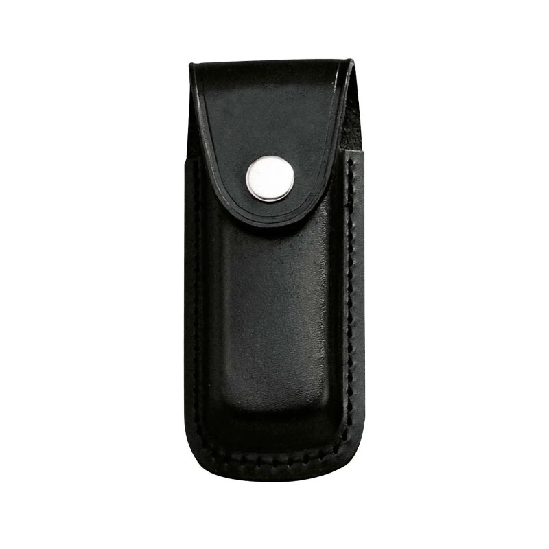 Herbertz Estojo em pele para Canivete 2649130, preto, para 13 cm
