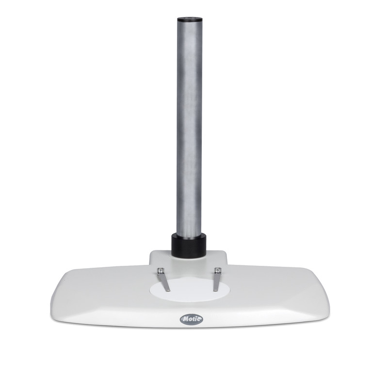 Motic 2112 Tripé com Estante de amostra grande 380x330 mm, Coluna de 32 mm