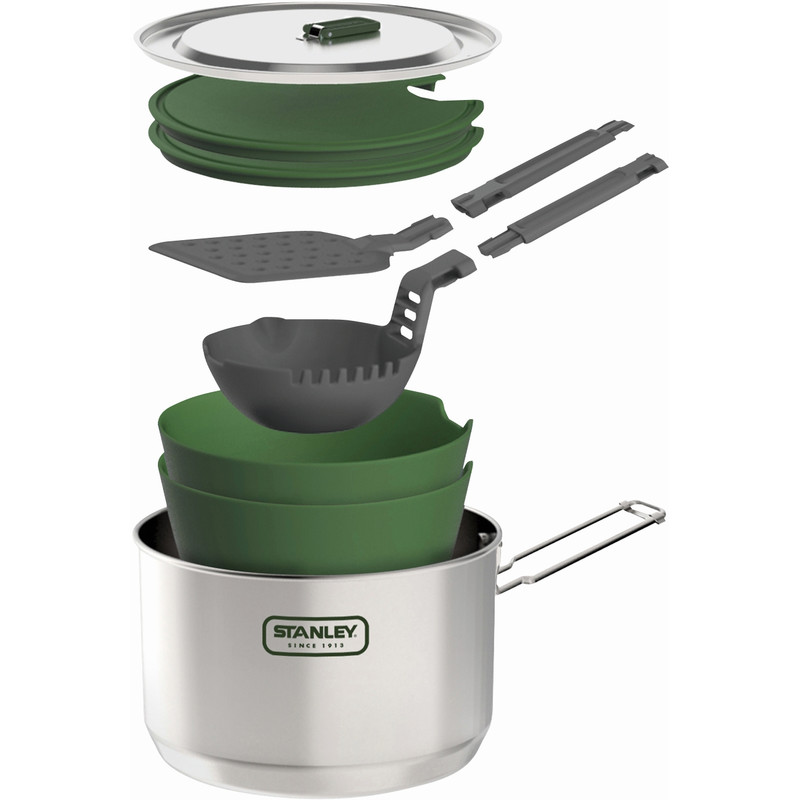 Stanley Conjunto Adventure Prep + Cook Set Conjunto de loiça de 10 peças para exterior