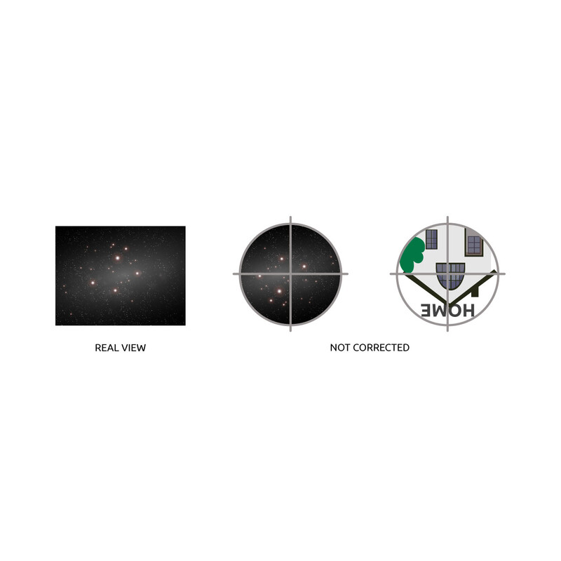 Omegon Luneta buscadora 6x30 finder scope, black