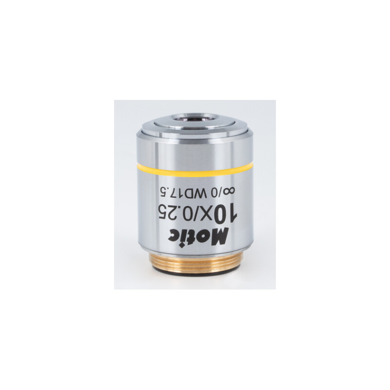 Motic objetivo Objetiva CCIS Achromat. LM PL 10x/0.3 (AA=17.5mm)