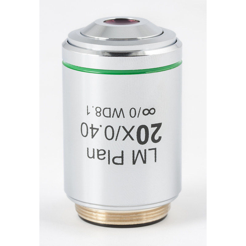 Motic Objetivo, CCIS Achromat. LM PL 20x/0.4 (AA=8.1mm)