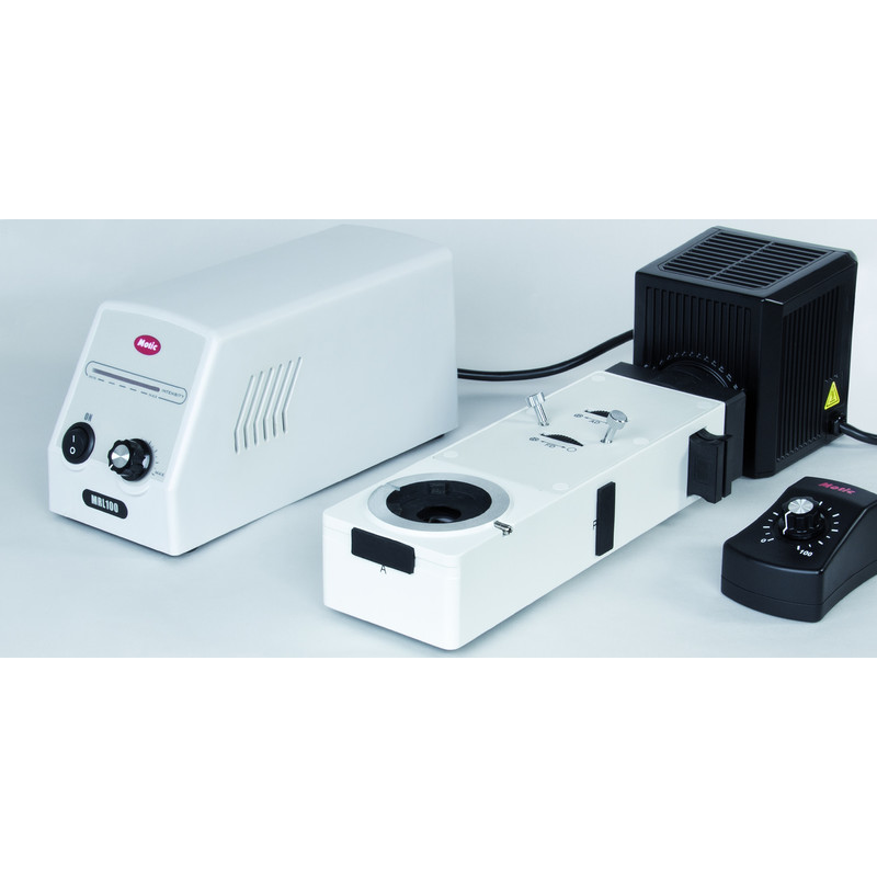 Motic Eixo de luz incidente 12V/50W (alojamento da lâmpada externa)