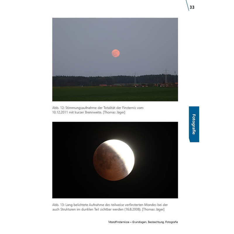 Astronomie-Verlag Eclipses lunares - noções básicas, observação, fotografia