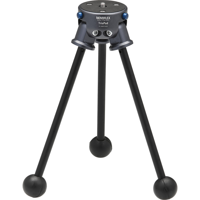 Novoflex Conjunto de tripé TRIOA2844 com pernas compactas de 4 segmentos