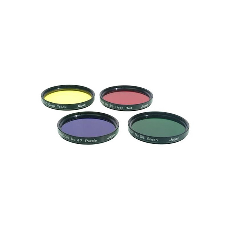 Lumicon Conjunto de filtros lunares e planetários, escuro, 2"