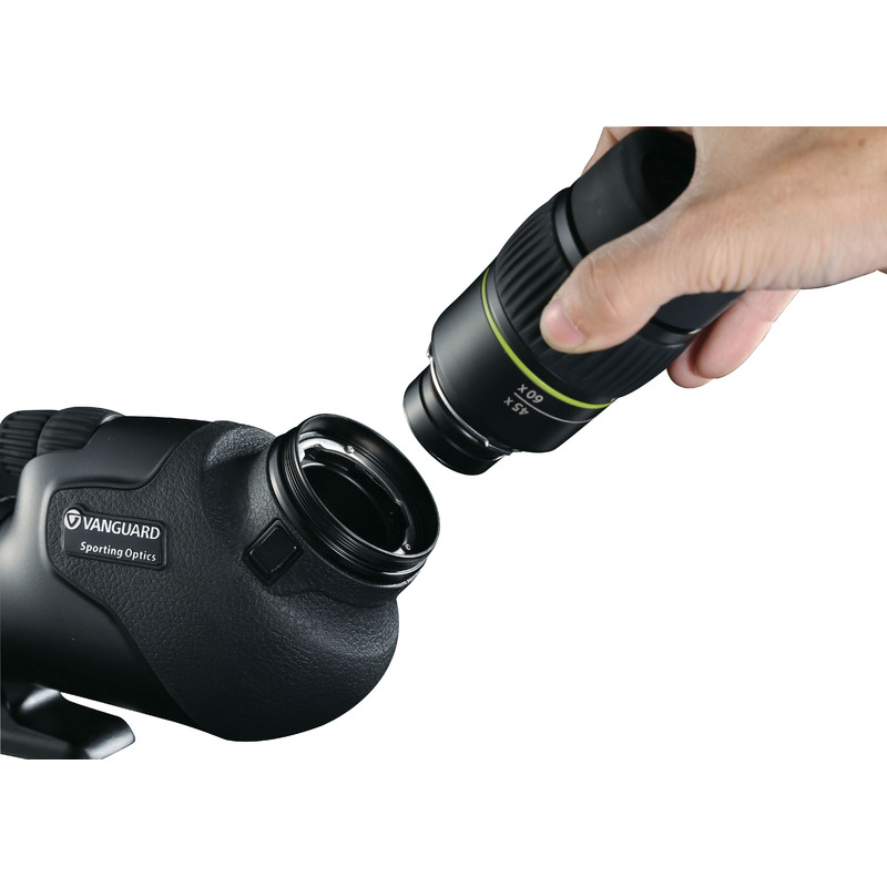 Vanguard Luneta Endeavor HD 65A vista angular + Ocular com zoom de 15-45x