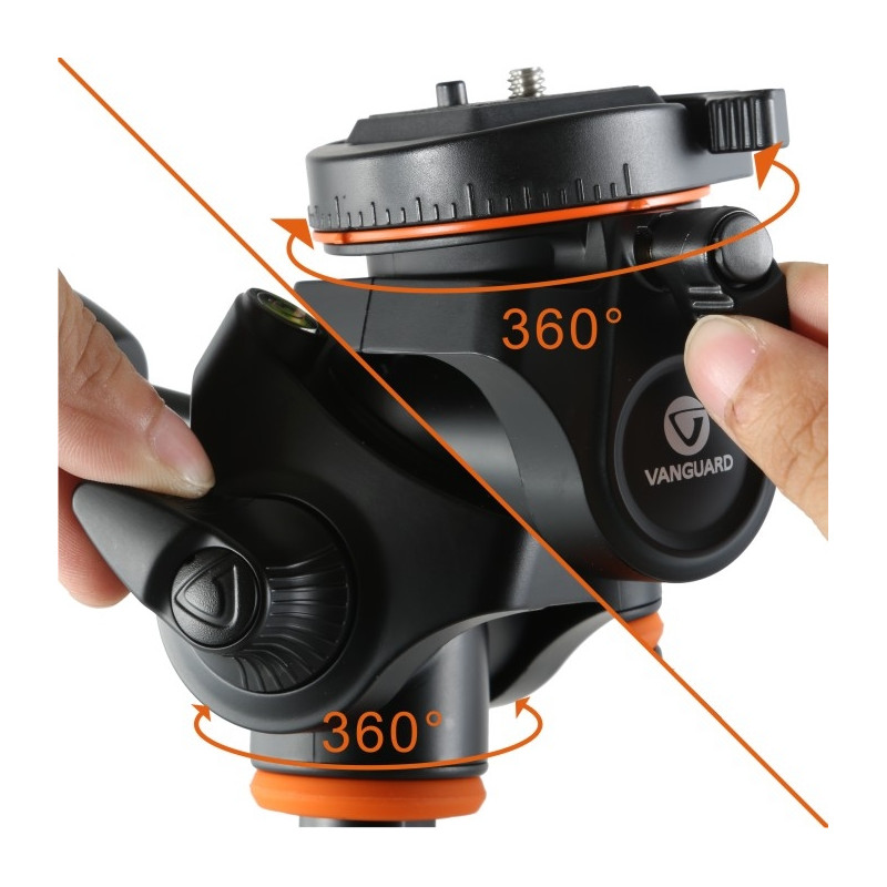 Vanguard Tripé de alumínio Espod CX 233AP
