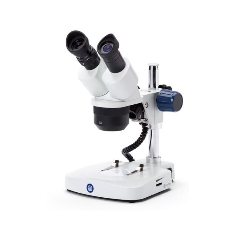 Euromex Microscópio stéreo EduBlue 1/3 ED-1302-P microscope and fossil set