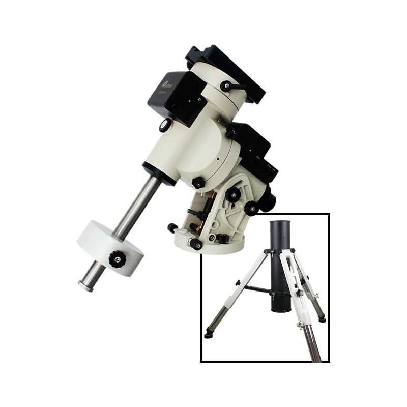 iOptron Montagem iEQ45 Pro Dual EQ/AZ com Coluna base Tri-Pier e mala trolley