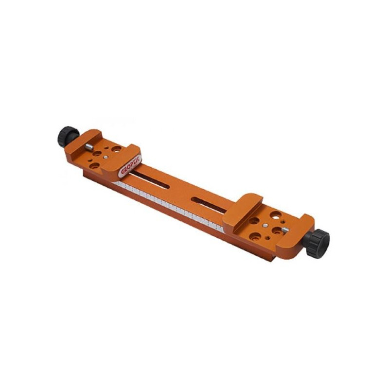 Geoptik Trilho em prisma com duas pinças Trava em prisma Vixen-Style 210mm