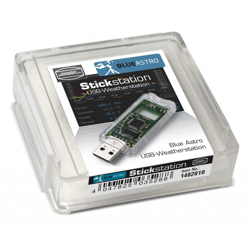 10 Micron Estação meteorológica USB BlueAstro