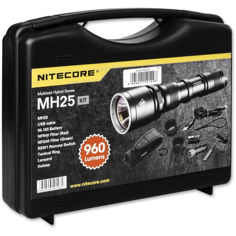 Nitecore Lanterna MH-25 Kit de caça