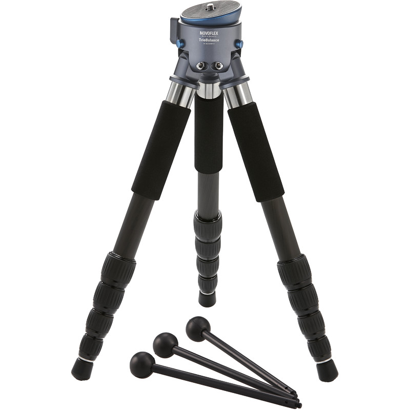 Novoflex Conjunto de tripé TrioBalance C2253 com pernas em fibra de carbono Traveller