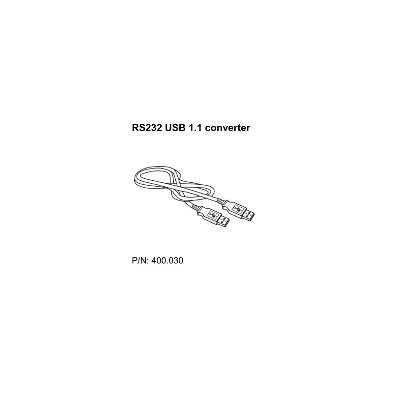 SCHOTT Cabo conversor RS232 USB 1.1