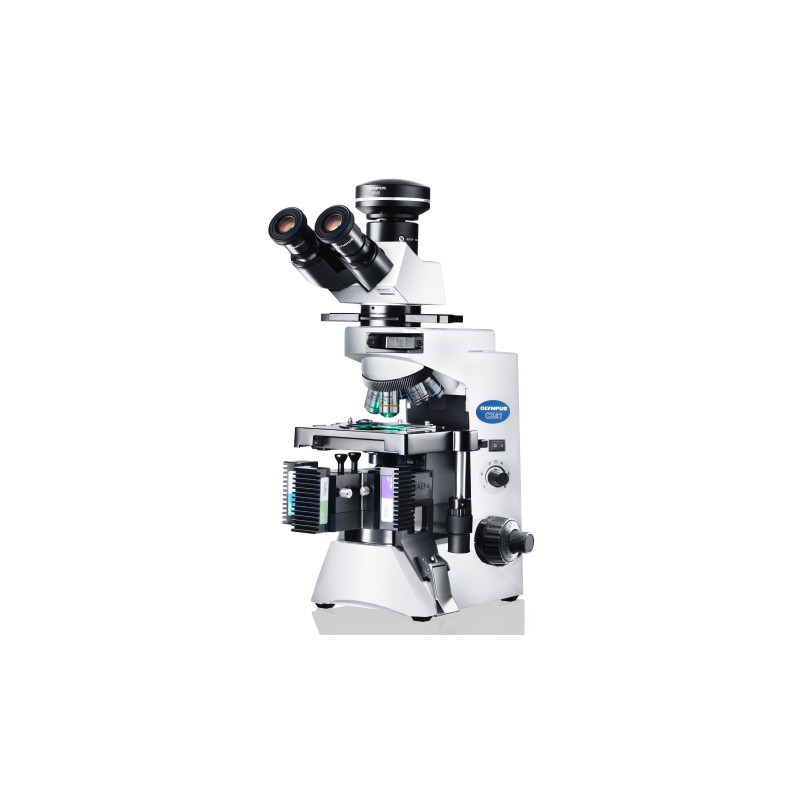 Evident Olympus Microscópio CX41 Pathology, trino, halogen, 40x,100x, 400x,