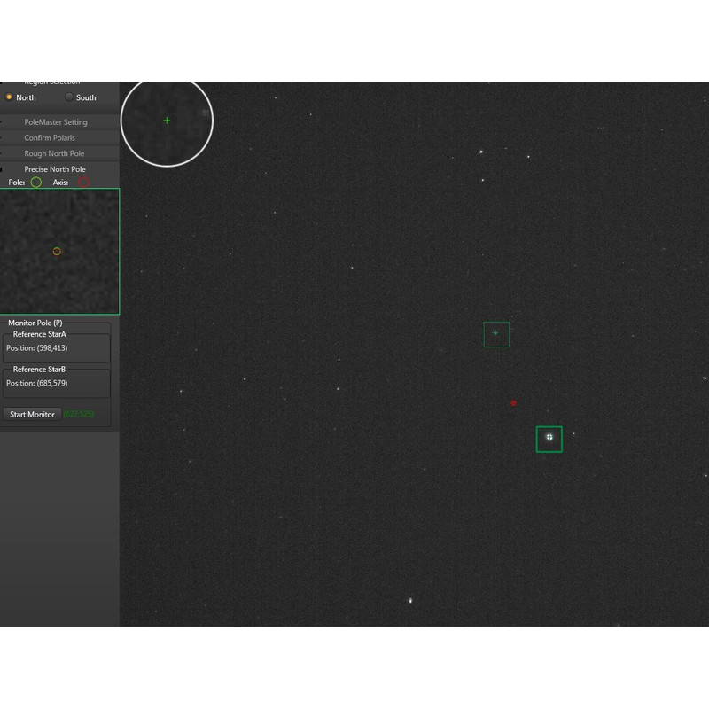 QHY Buscadora do polo PoleMaster para Skywatcher HEQ-5