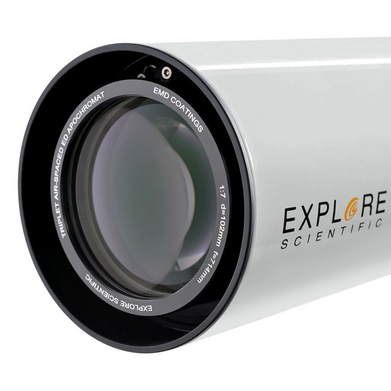 Explore Scientific Refrator apocromático AP 102/714 ED FCD-1 Alu Hexafoc OTA