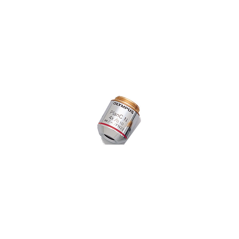 Evident Olympus Objetivo Objective PLCN4X/0.1 Plan Achromatic