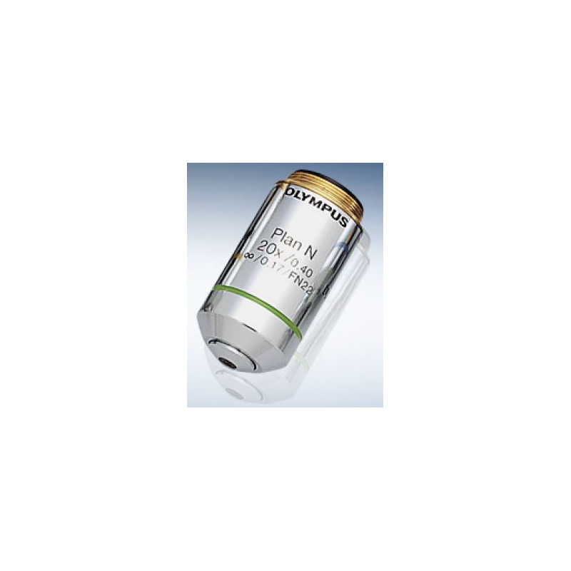 Evident Olympus objetivo Objetiva PLN20X/0.4 Plano Achromat