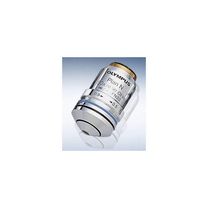 Evident Olympus objetivo PLN50X/0.5-0.9 Objetiva plano Achromat