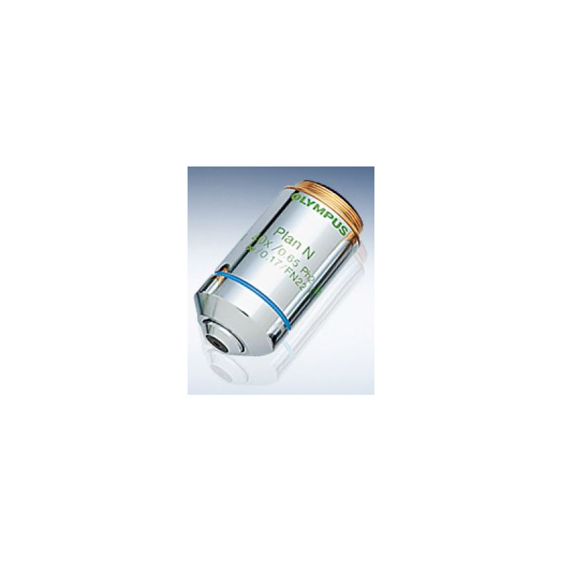 Evident Olympus objetivo PLCN40XPH/0.65, objetiva de fase Achromat plano