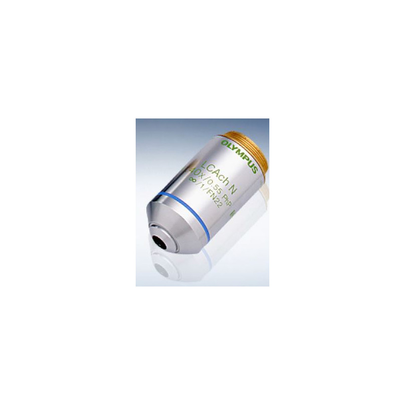 Evident Olympus objetivo LCACHN40XPHP-1-7 C Objetiva de fase Achromat, pré-centrada