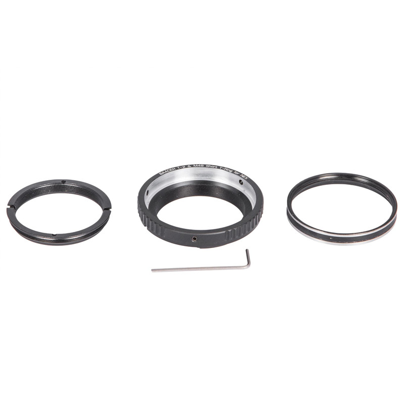 Baader Adaptador de câmera Anel em T para baioneta Sony E/NEX com rosca D52/M48 e T2
