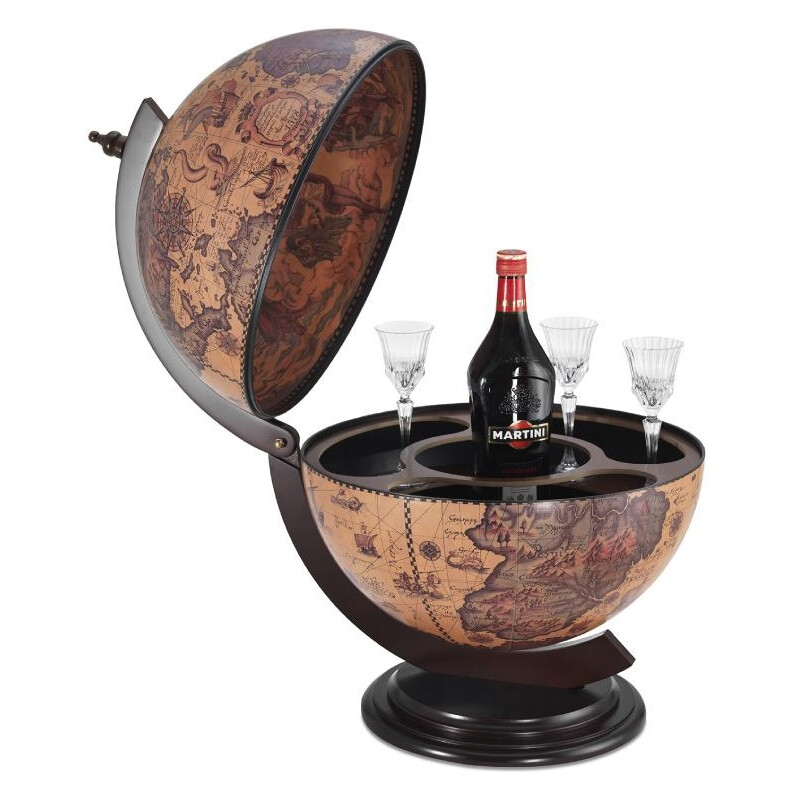 Zoffoli living Globo Bar Sfera Ebony 42cm