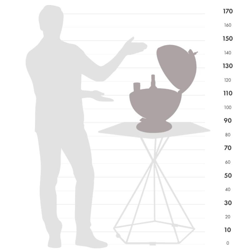 Zoffoli living Globo Bar Sfera 42 Ivory 42cm