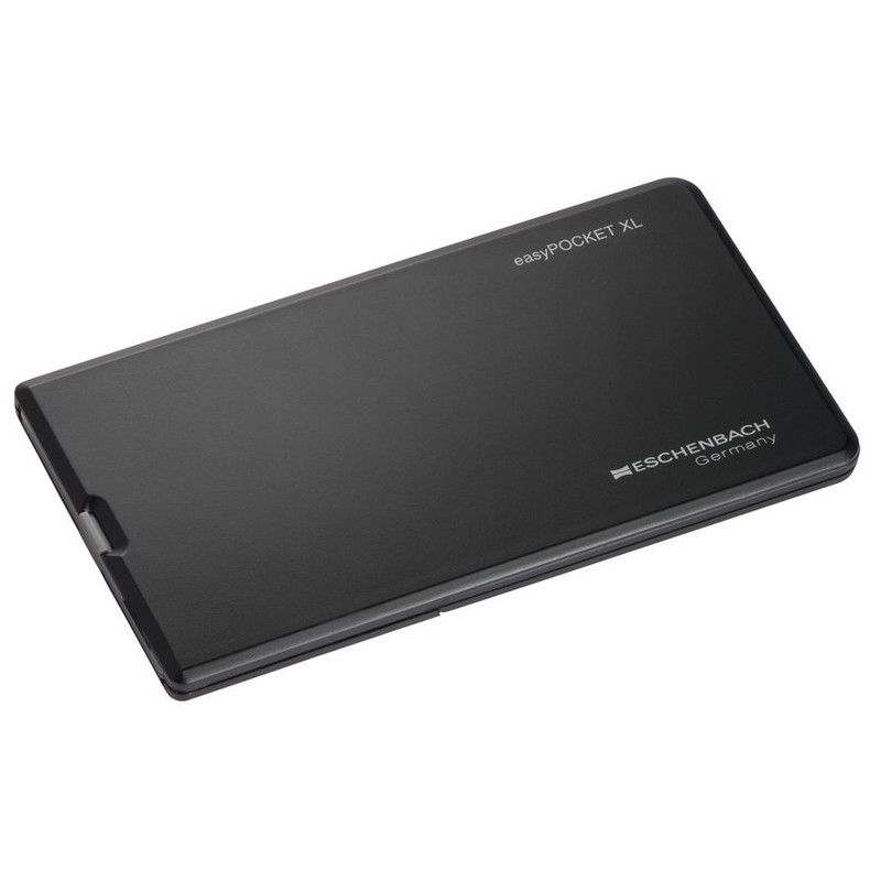 Eschenbach Lupa easyPocket XL 75x50mm 2,5x preto