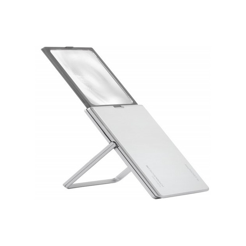 Eschenbach Lupa easyPocket XL 75x50mm 2,5x prata