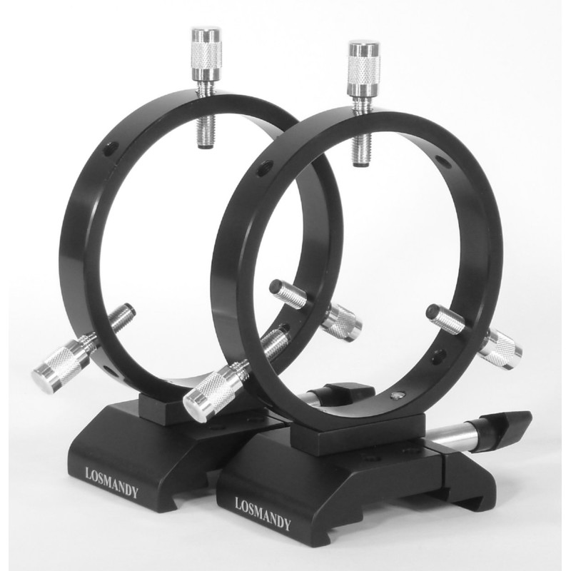 Losmandy Anéis de fixação de telescópio guia com Ligação rápida, 108mm