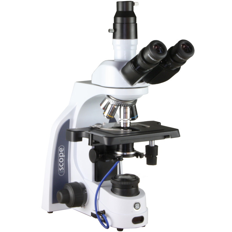 Euromex Microscópio iScope IS.1153-PLi/DF, trino, HF, DF, infinity, plan, 40-1000x, LED