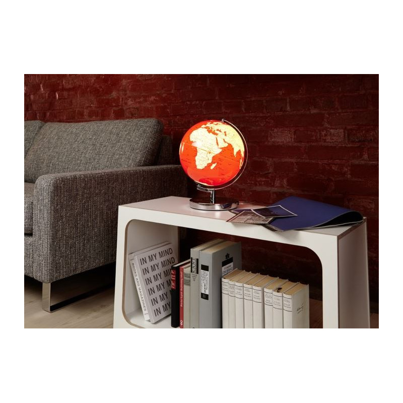 TROIKA Globo Terra Red Light 25cm