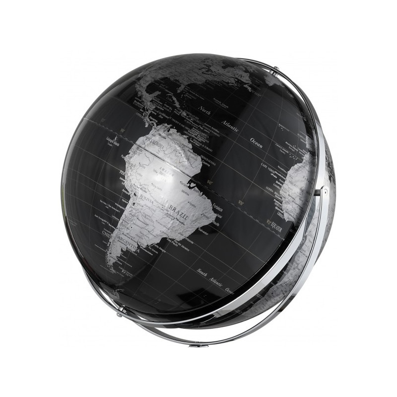 TROIKA Globo com pedestal Worldtrophy Black 43cm