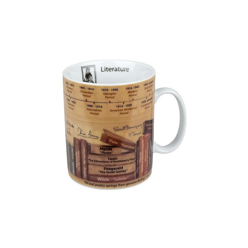 Könitz Chávena Mugs of Knowledge Literature