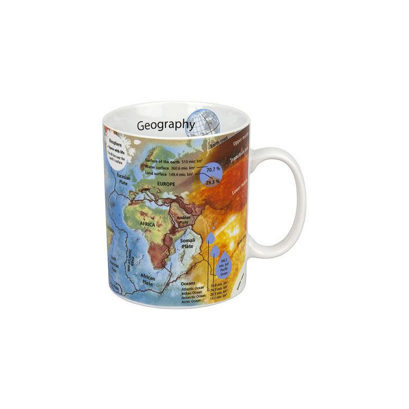 Könitz Chávena Mugs of Knowledge Geography