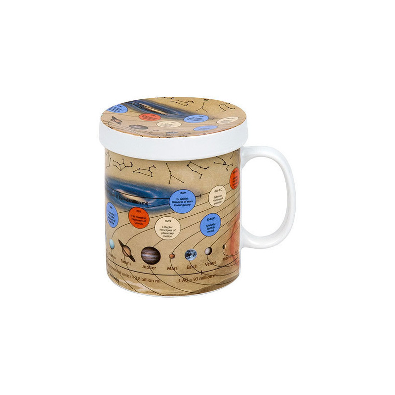 Könitz Chávena Mugs of Knowledge for Tea Drinkers Astronomy