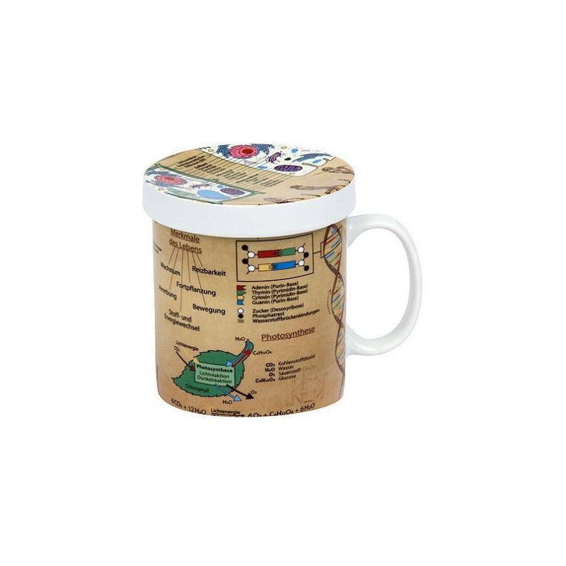Könitz Chávena Wissensbecher für Teetrinker Biologie