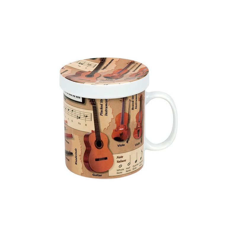 Könitz Chávena Mugs of Knowledge for Tea Drinkers Music