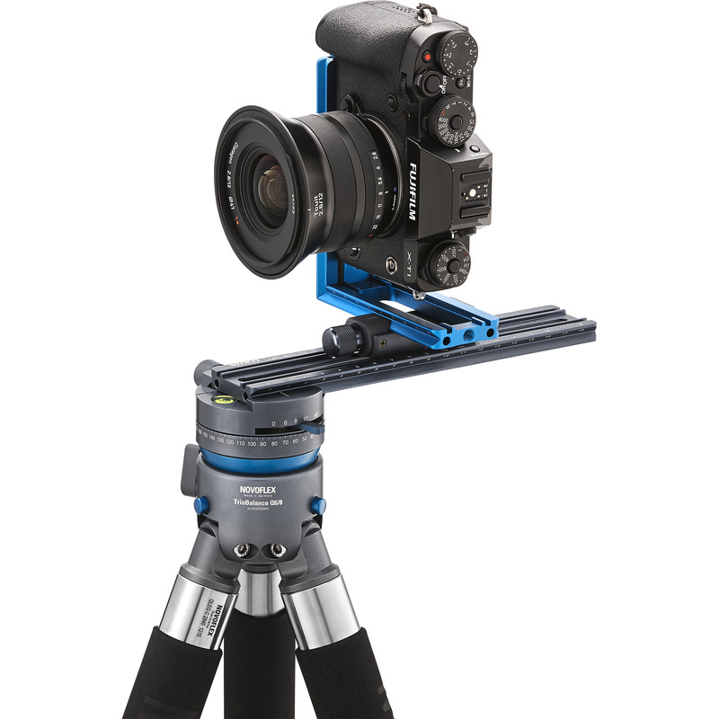 Novoflex Base de tripé TrioBalance Q 6/8 com click-stop panorâmico
