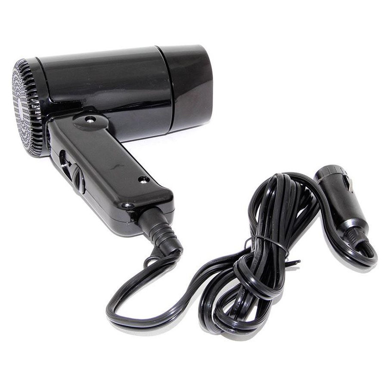 TS Optics Secador de cabelo contra o orvalho com ficha de alimentação de bordo de 12V