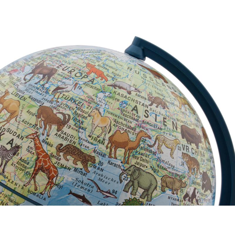 Stellanova Globos para crianças Globo infantil com dicionário de animais 881518