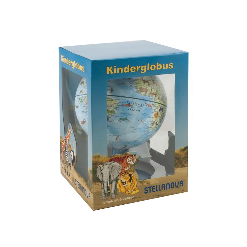 Stellanova Globos para crianças Globo infantil com dicionário de animais 881518