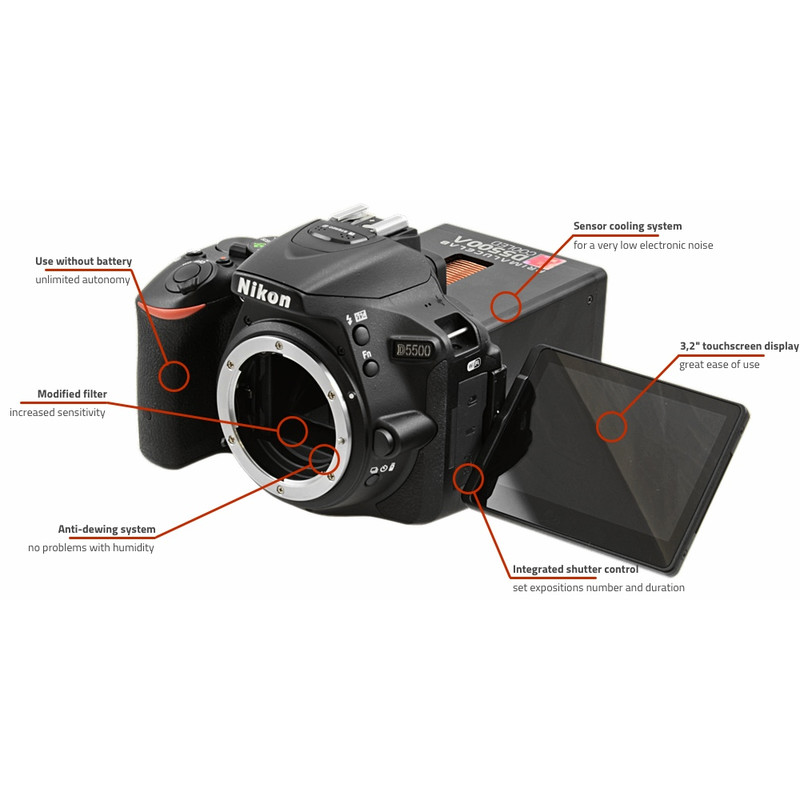 Nikon Câmera DSLR D5500a cooled