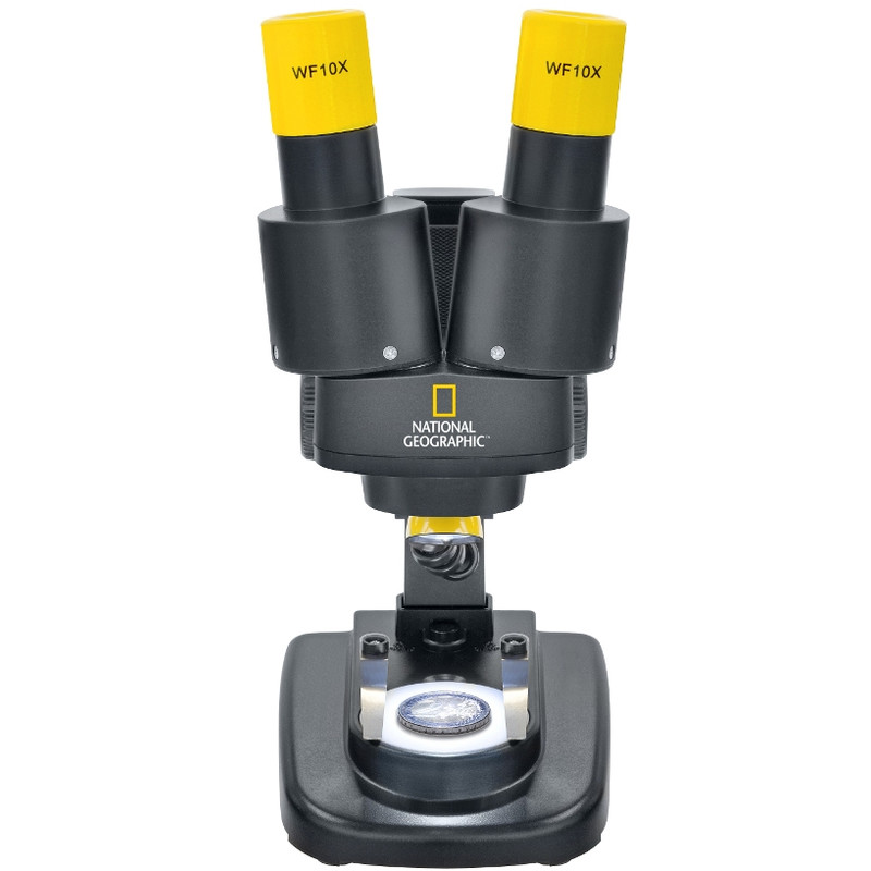 National Geographic Stereo microscópio binóculo, 20X
