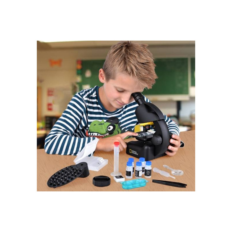 National Geographic Microscópio 40x-640x incl. Adaptador de Smartphone