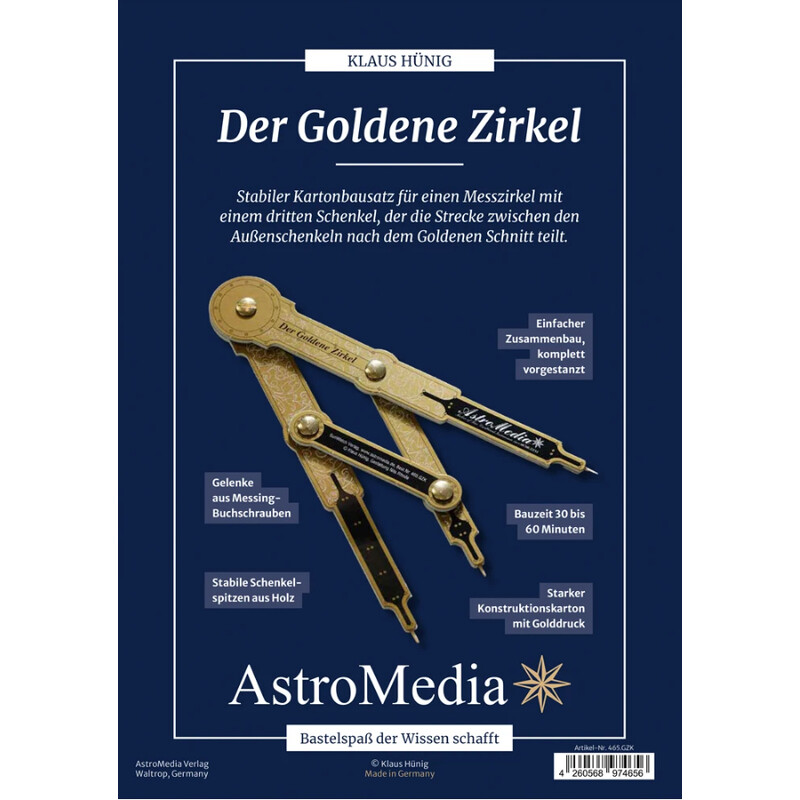 AstroMedia Kit sortimento A bússola dourada